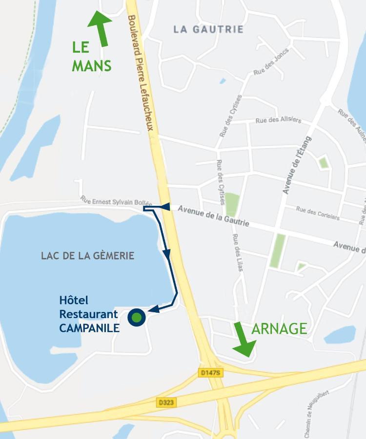 Campanile Le Mans -
